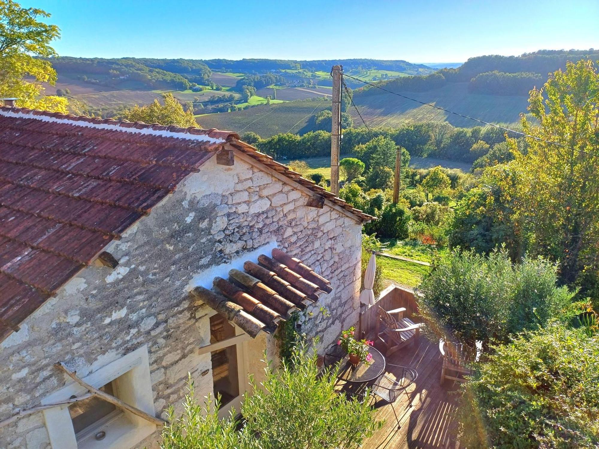 Les Terrasses De Flaugnac Villa Luaran gambar