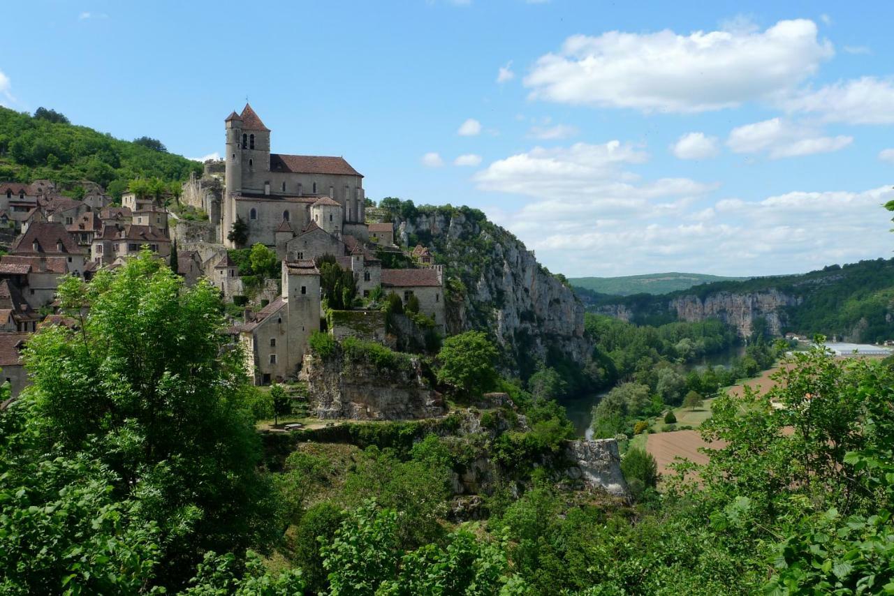 Les Terrasses De Flaugnac Villa Luaran gambar
